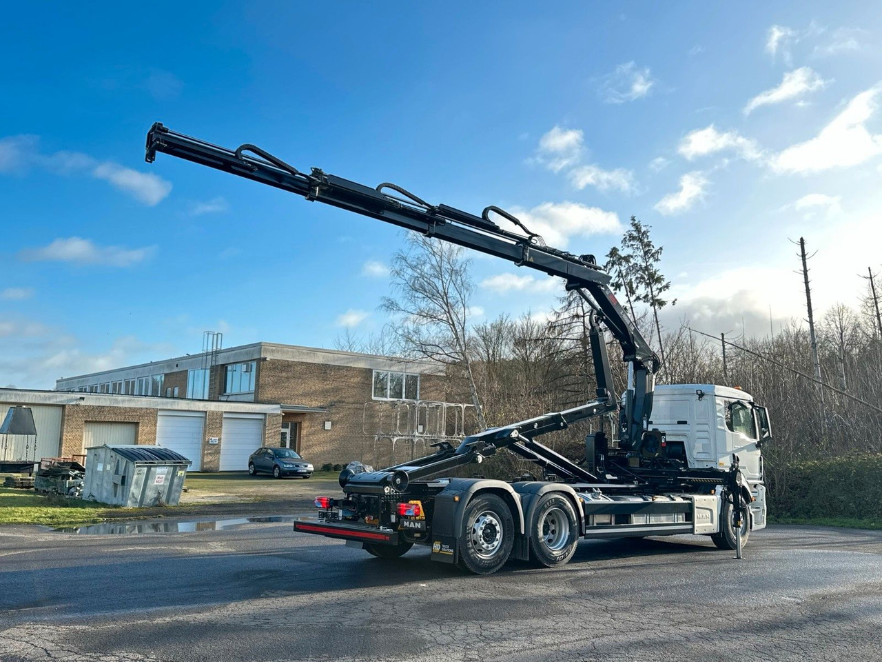 MAN TGS 26.470 6x2 Abrollkipper + Kran Hiab 138-3 - Camião polibenne, Camião grua: foto 5 MAN TGS 26.470 6x2 Abrollkipper + Kran Hiab 138-3 - Camião polibenne, Camião grua: foto 5