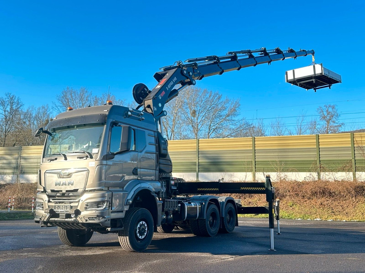 Camião grua MAN TGS 26.520 6x6 Kran HIAB X-HIPRO 548E-8: foto 13