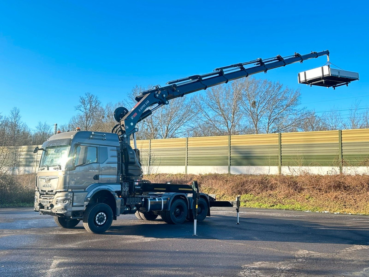 Camião grua MAN TGS 26.520 6x6 Kran HIAB X-HIPRO 548E-8: foto 14