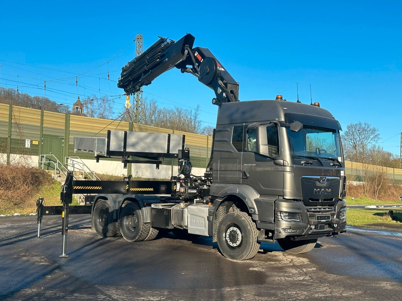 Camião grua MAN TGS 26.520 6x6 Kran HIAB X-HIPRO 548E-8: foto 11
