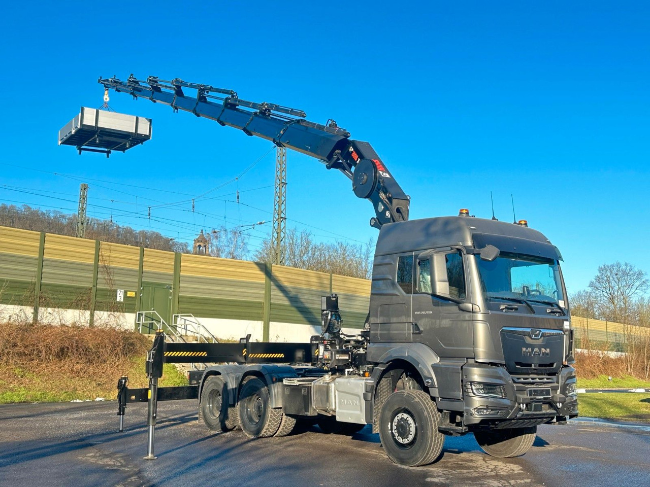 MAN TGS 26.520 6x6 Kran HIAB X-HIPRO 548E-8 - Camião grua: foto 5 MAN TGS 26.520 6x6 Kran HIAB X-HIPRO 548E-8 - Camião grua: foto 5