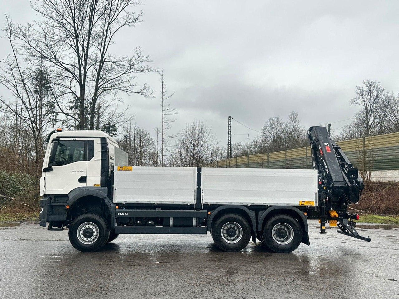 MAN TGS 33.440 6x6 Kran HIAB X-HiPro 302 E 6 - Camião grua: foto 4 MAN TGS 33.440 6x6 Kran HIAB X-HiPro 302 E 6 - Camião grua: foto 4