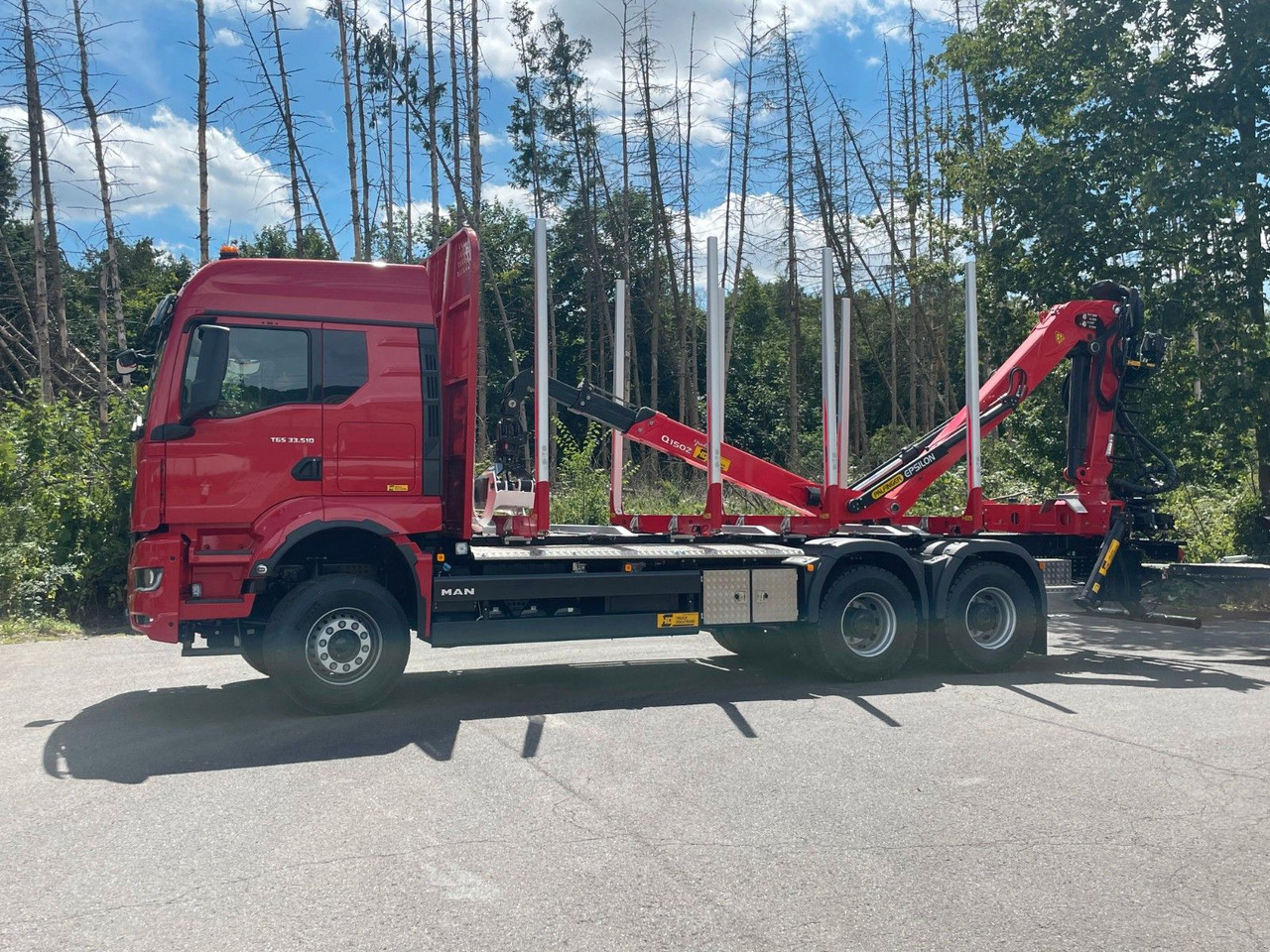 MAN TGS 33.510 6X4 BL Euro6e EPSILON 170Z - Camião de transporte de madeira, Camião grua: foto 5 MAN TGS 33.510 6X4 BL Euro6e EPSILON 170Z - Camião de transporte de madeira, Camião grua: foto 5