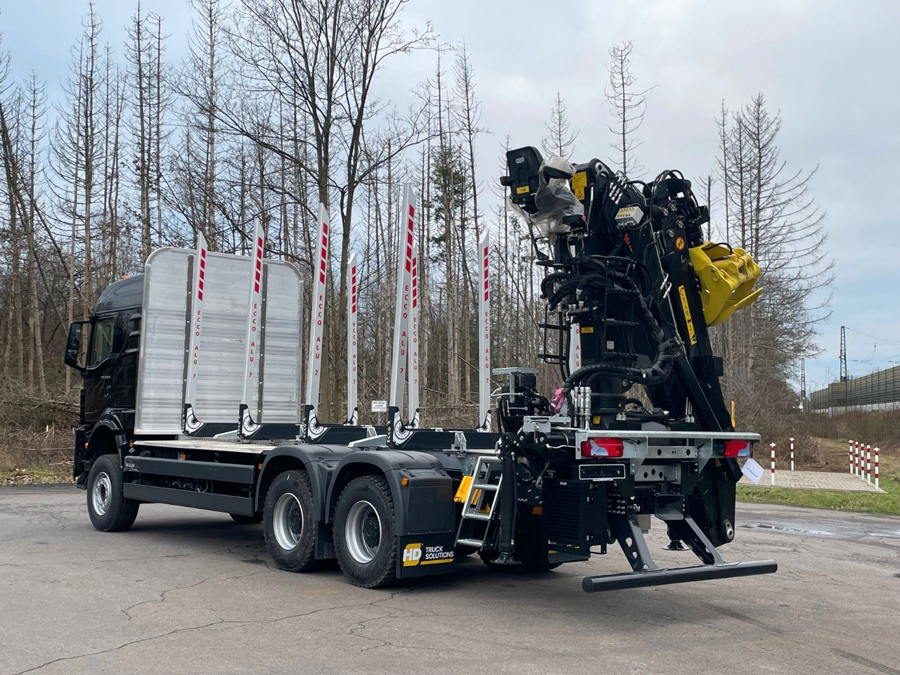 MAN TGS 33.510 6X4 BL Euro6e LogLift 165Z - Camião de transporte de madeira, Camião grua: foto 5 MAN TGS 33.510 6X4 BL Euro6e LogLift 165Z - Camião de transporte de madeira, Camião grua: foto 5