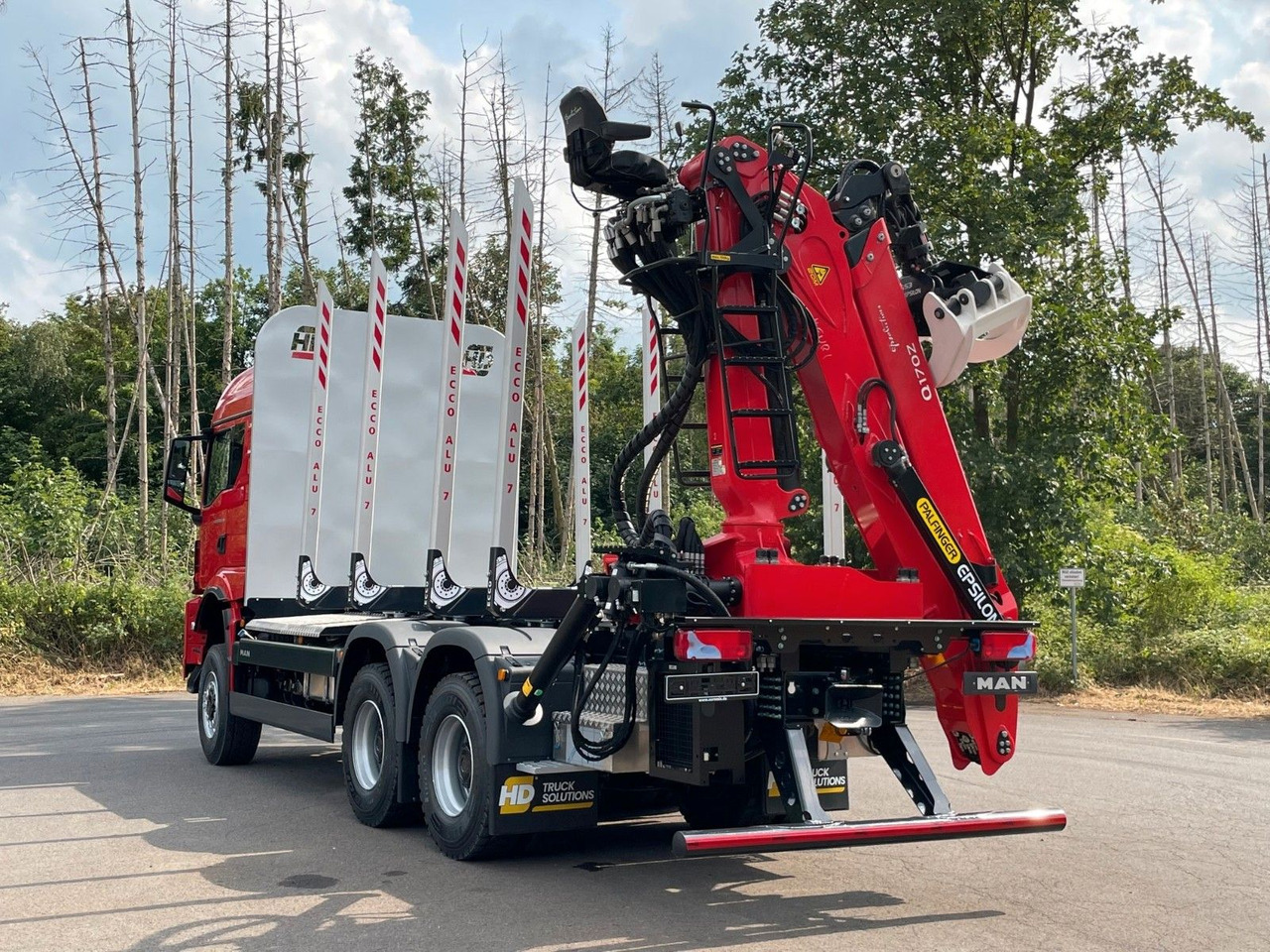 MAN TGS 33.520 6X6 Euro6e Radstand 3900mm EPSILON - Camião de transporte de madeira, Camião grua: foto 5 MAN TGS 33.520 6X6 Euro6e Radstand 3900mm EPSILON - Camião de transporte de madeira, Camião grua: foto 5