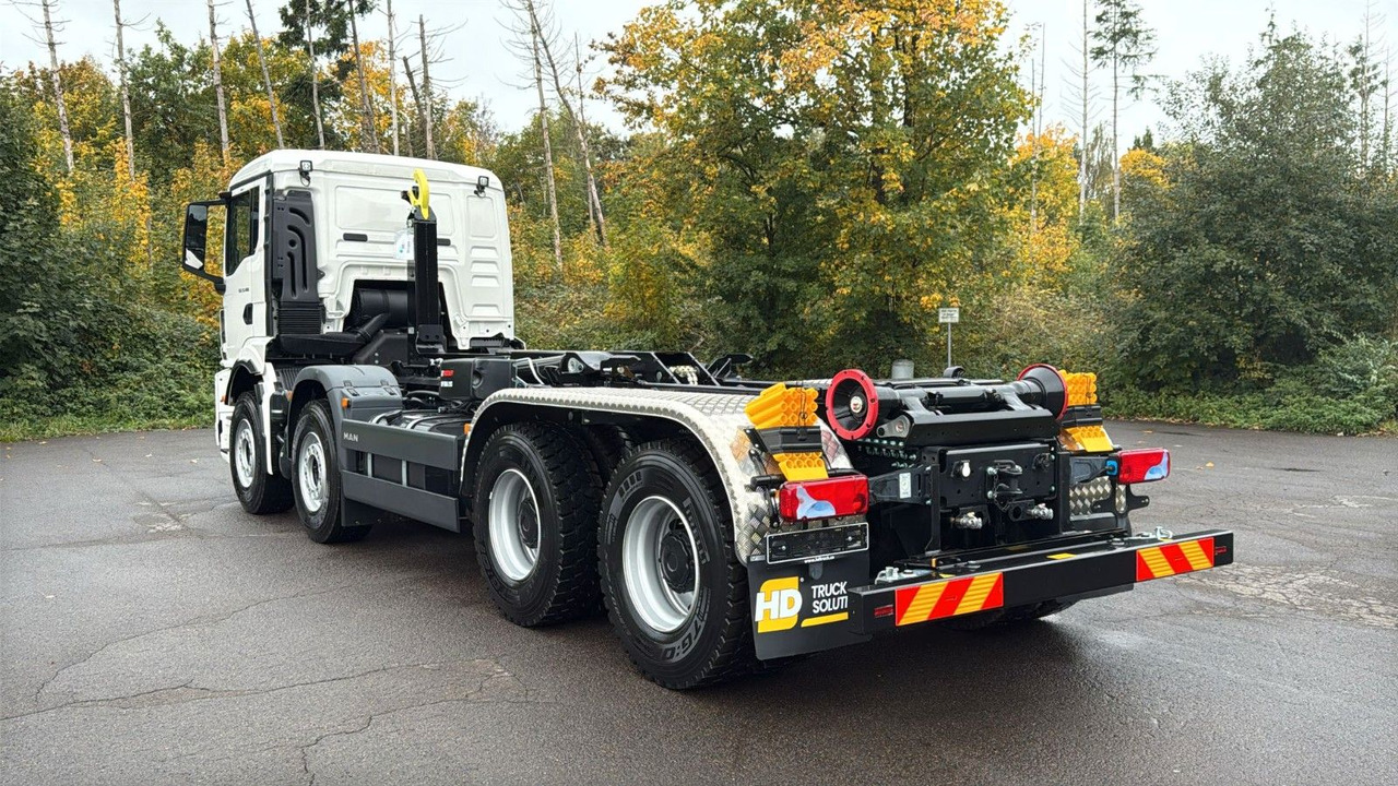 MAN TGS 35.480 8x4 Euro6e Hiab MultLift Abrollkipper - Camião polibenne, Camião grua: foto 3 MAN TGS 35.480 8x4 Euro6e Hiab MultLift Abrollkipper - Camião polibenne, Camião grua: foto 3