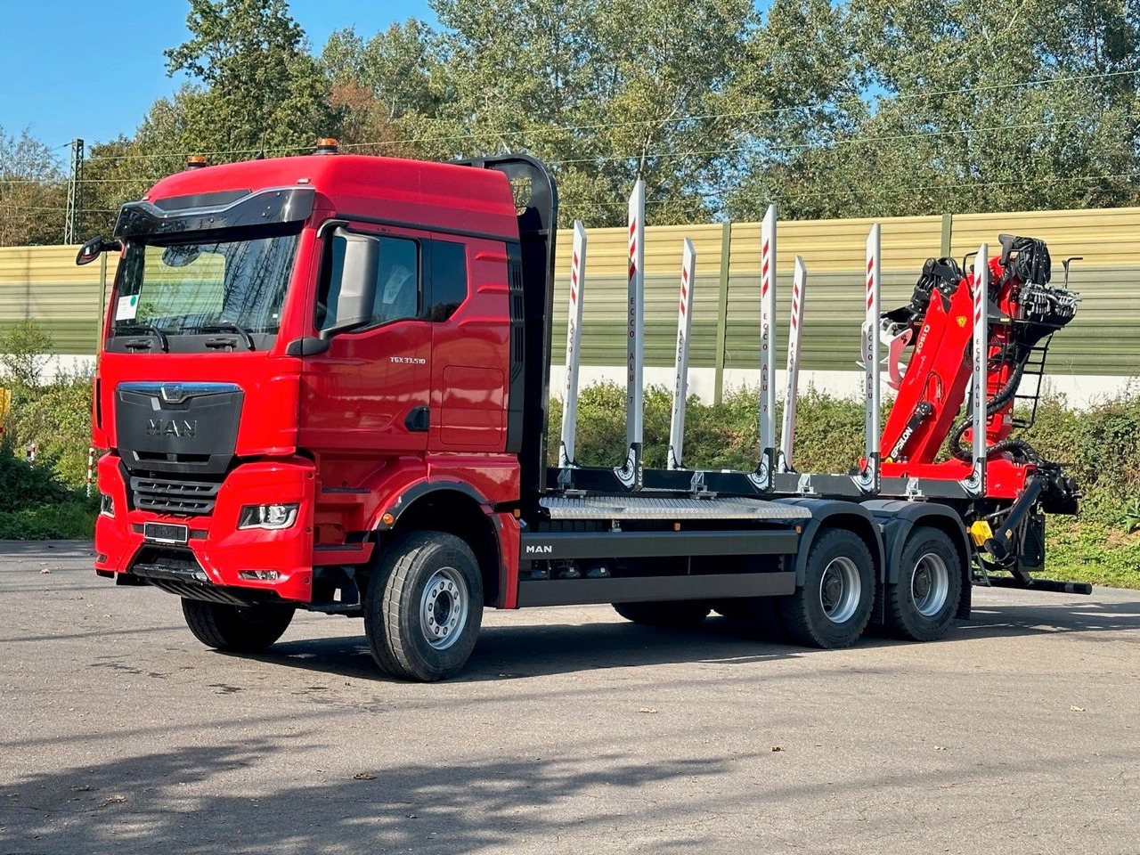 MAN TGX 33.510 6X4 BL Euro6e EPSILON 150 Z - Camião de transporte de madeira, Camião grua: foto 3 MAN TGX 33.510 6X4 BL Euro6e EPSILON 150 Z - Camião de transporte de madeira, Camião grua: foto 3