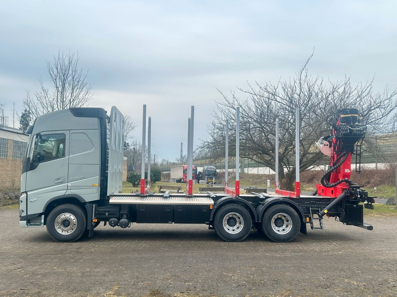 Camião de transporte de madeira, Camião grua Volvo FH 540 6x4  Epsilon 150 Z: foto 7