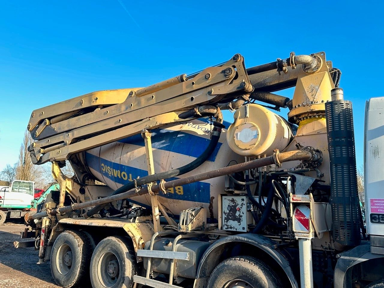 Leasing de  Volvo FM380 8X4 CIFA 28m Fahrmischer Pumpe Volvo FM380 8X4 CIFA 28m Fahrmischer Pumpe: foto 16
