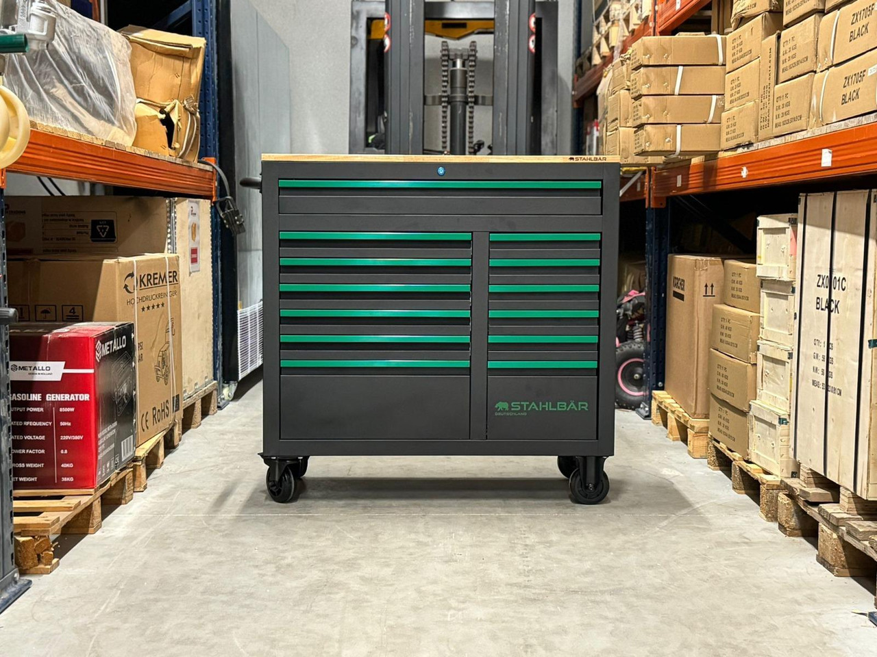 Gereedschapwagen Stahlbär Deutschland, Lades gevuld: 10/13 - Equipamento para oficina: foto 1 Gereedschapwagen Stahlbär Deutschland, Lades gevuld: 10/13 - Equipamento para oficina: foto 1
