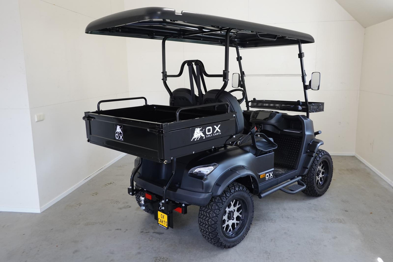 OX KG2L 2-Zits met Kiepbare Laadbak Mat-Zwart Nieuw - Carrinho de golfe: foto 4 OX KG2L 2-Zits met Kiepbare Laadbak Mat-Zwart Nieuw - Carrinho de golfe: foto 4