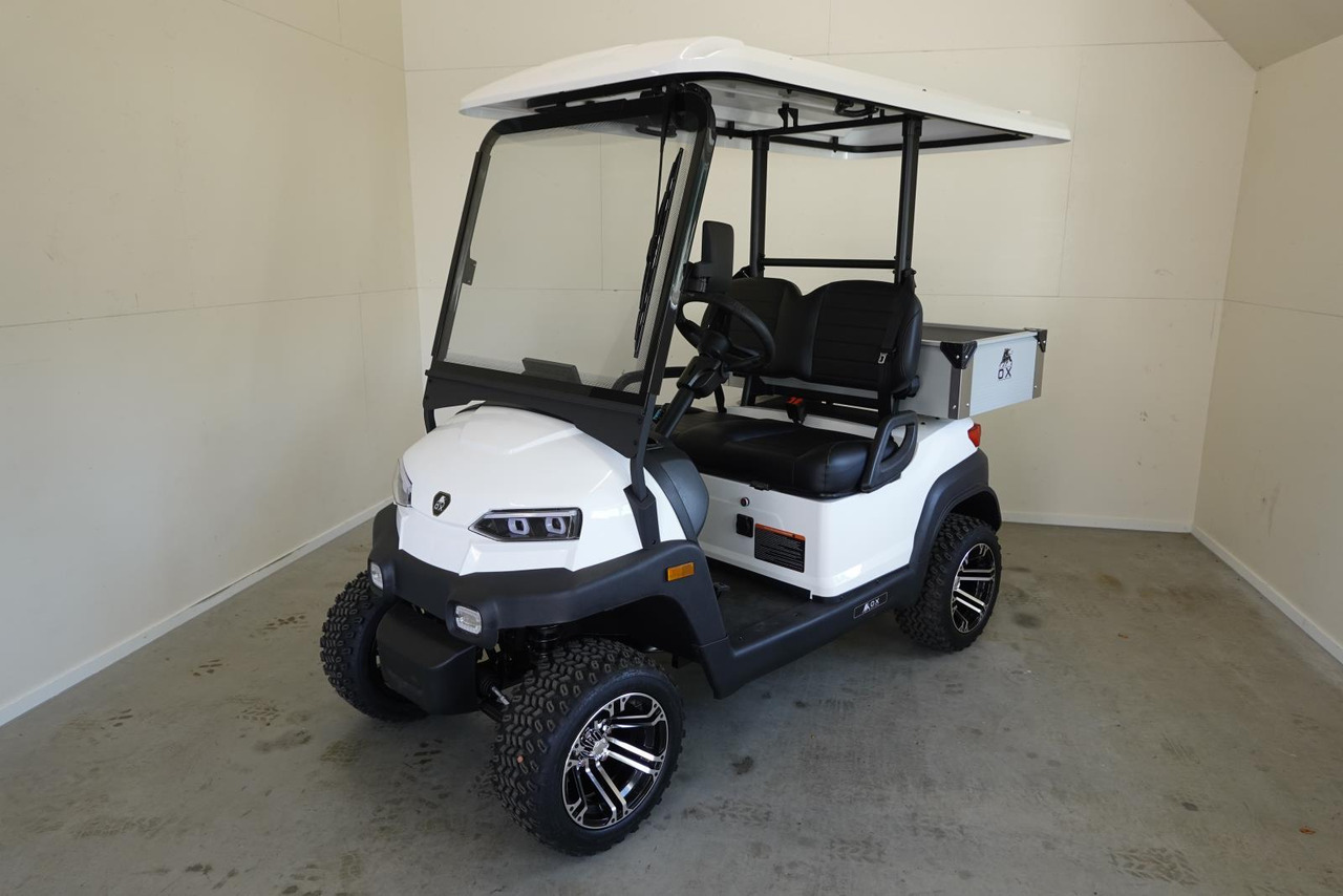 OX ZG2L 2-zits Golfkar met Laadbak Wit Nieuw - Carrinho de golfe: foto 2 OX ZG2L 2-zits Golfkar met Laadbak Wit Nieuw - Carrinho de golfe: foto 2