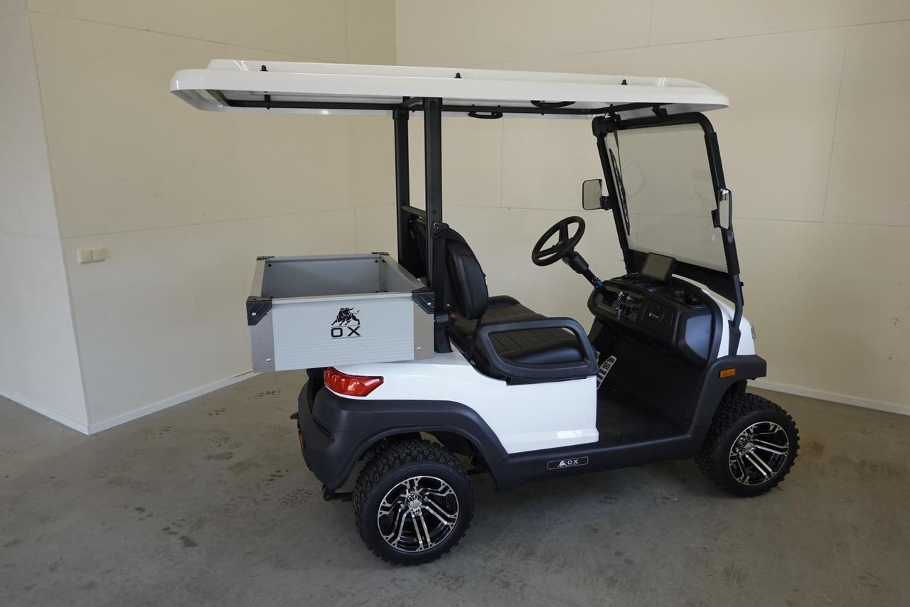 OX ZG2L 2-zits Golfkar met Laadbak Wit Nieuw - Carrinho de golfe: foto 5 OX ZG2L 2-zits Golfkar met Laadbak Wit Nieuw - Carrinho de golfe: foto 5