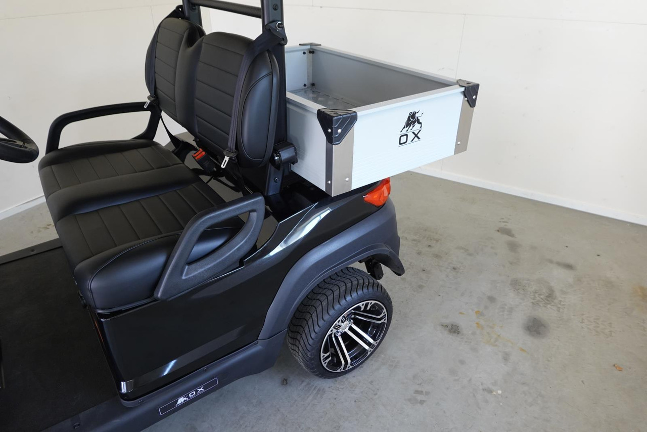 OX ZG2L 2-zits Golfkar met Laadbak Zwart Nieuw - Carrinho de golfe: foto 3 OX ZG2L 2-zits Golfkar met Laadbak Zwart Nieuw - Carrinho de golfe: foto 3