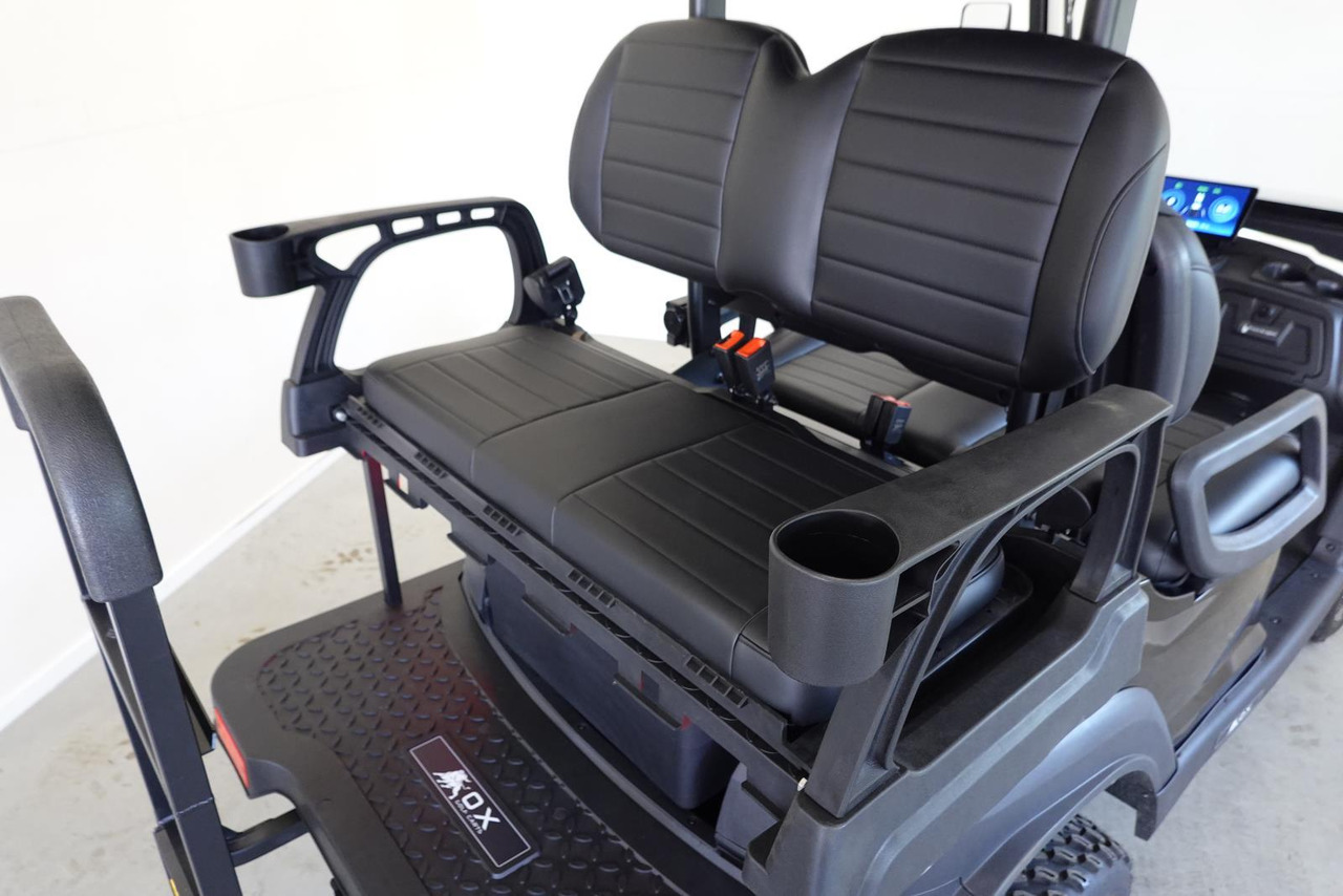 OX ZG4 4-zits Golfkar Zwart Nieuw - Carrinho de golfe: foto 5 OX ZG4 4-zits Golfkar Zwart Nieuw - Carrinho de golfe: foto 5