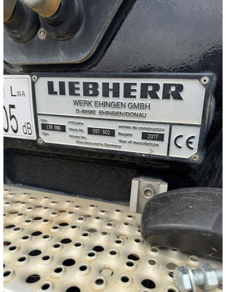 Liebherr LTR 1100 - Guindaste sobre esteiras: foto 3 Liebherr LTR 1100 - Guindaste sobre esteiras: foto 3