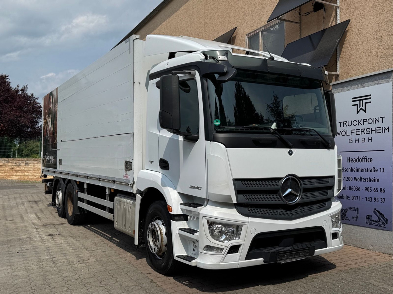 Mercedes-Benz 2540/LBW/2xAHK/Lenk-Lift/Kamera/4inStock - Camião transporte de bebidas: foto 1 Mercedes-Benz 2540/LBW/2xAHK/Lenk-Lift/Kamera/4inStock - Camião transporte de bebidas: foto 1