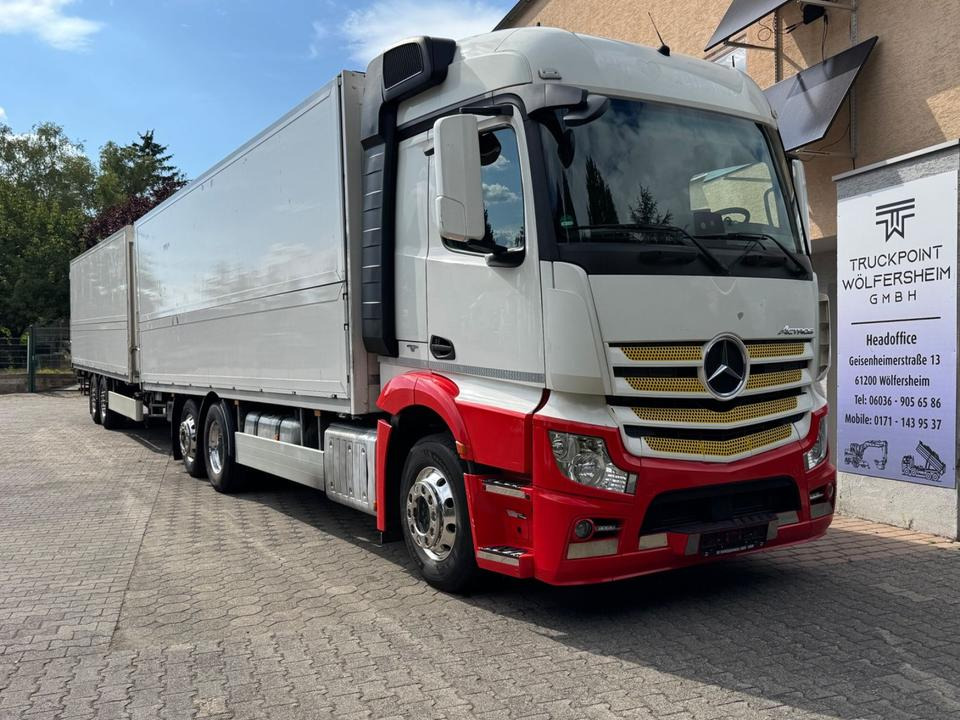 Mercedes-Benz Actros 2545/2xLBW/Klima/Kamera/kpl.Zug - Camião furgão: foto 1 Mercedes-Benz Actros 2545/2xLBW/Klima/Kamera/kpl.Zug - Camião furgão: foto 1