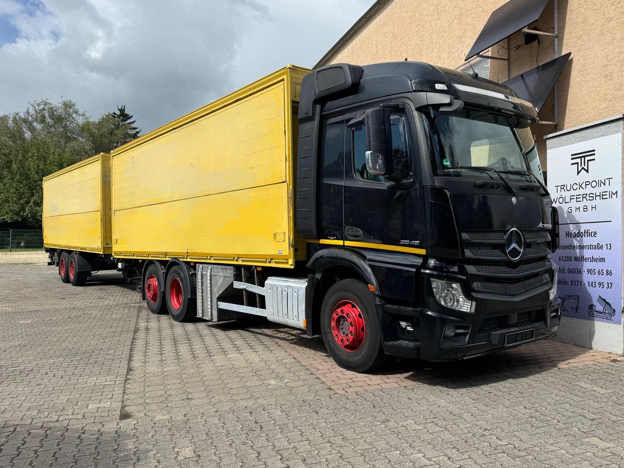 Mercedes-Benz Actros2545/2xLBW/Retarder/Lenk-Lift/Top-Zustand - Camião transporte de bebidas: foto 1 Mercedes-Benz Actros2545/2xLBW/Retarder/Lenk-Lift/Top-Zustand - Camião transporte de bebidas: foto 1