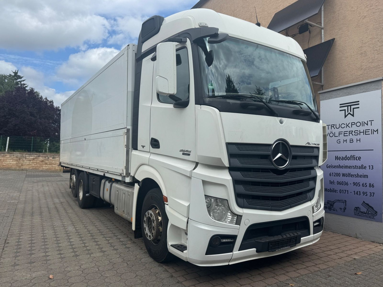 Camião transporte de bebidas Mercedes-Benz Actros2545/Lift-Lenk/Mitnahmestp/Retder: foto 1