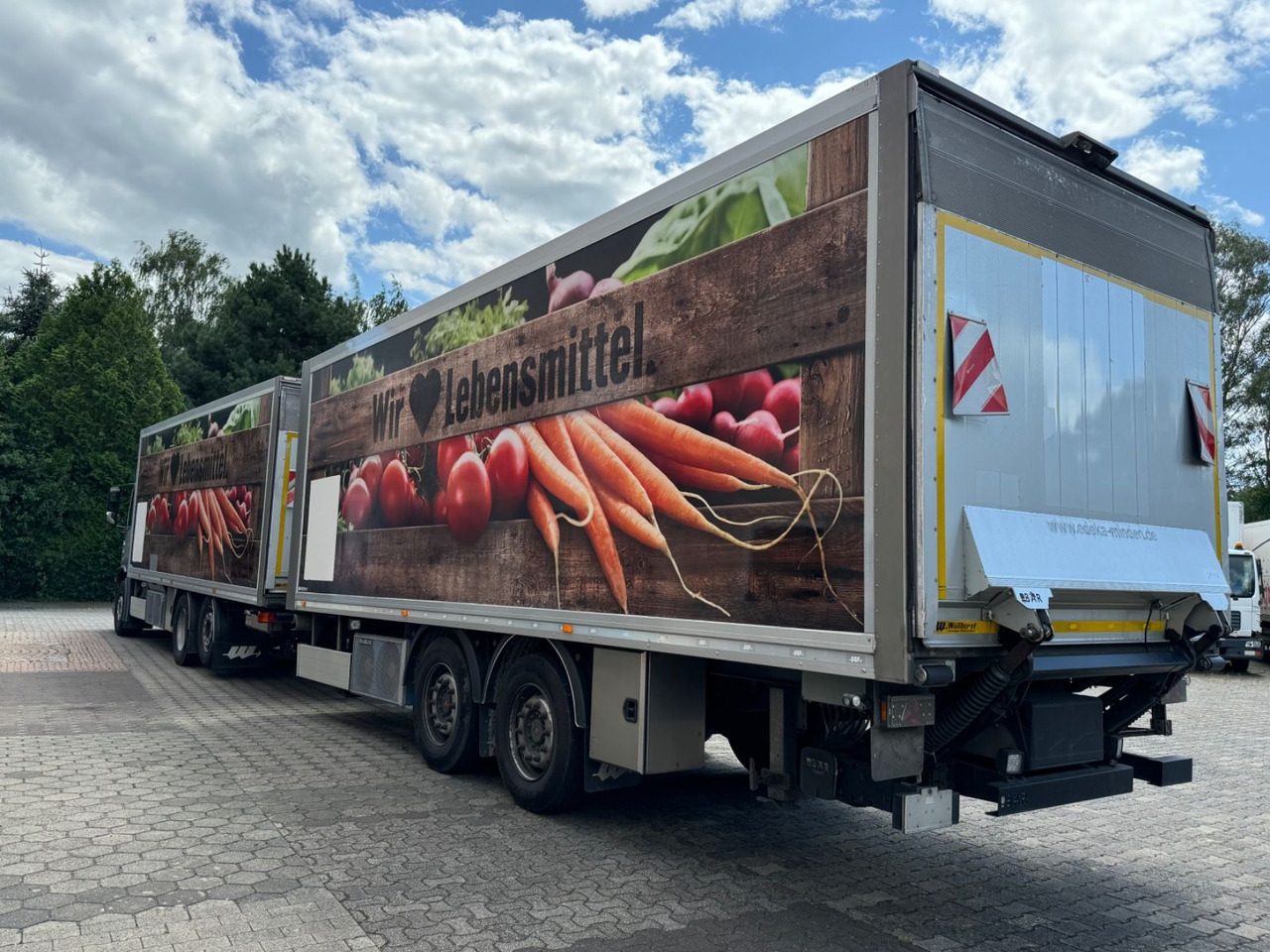 Mercedes-Benz Antos 2540/Durchladbar/Frigoblock/2x LBW/kpl.Zug - Camião frigorífico: foto 5 Mercedes-Benz Antos 2540/Durchladbar/Frigoblock/2x LBW/kpl.Zug - Camião frigorífico: foto 5