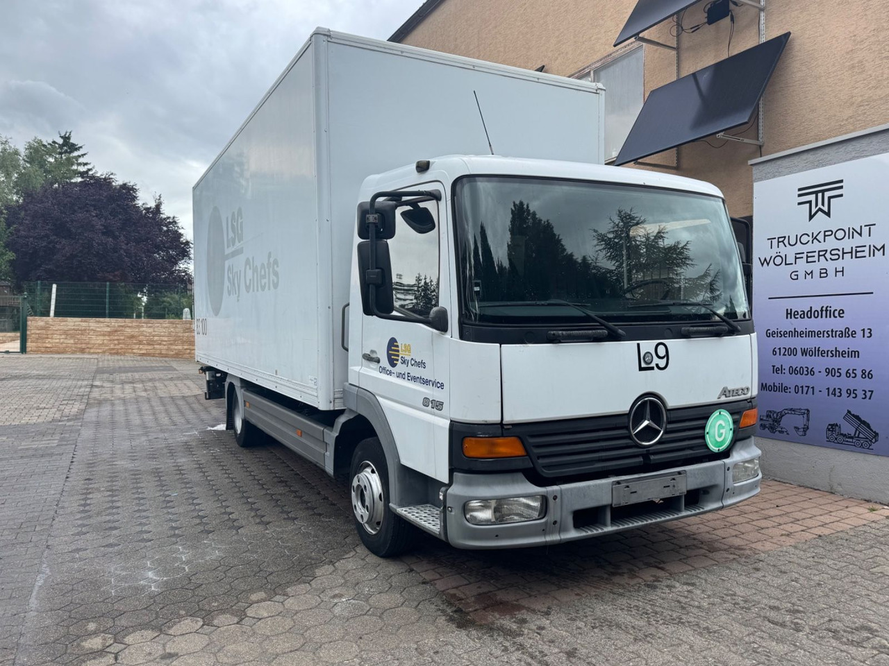 Mercedes-Benz Atego 815/LBW/B-L/KAMERA/ - Carrinha de contentor: foto 1 Mercedes-Benz Atego 815/LBW/B-L/KAMERA/ - Carrinha de contentor: foto 1