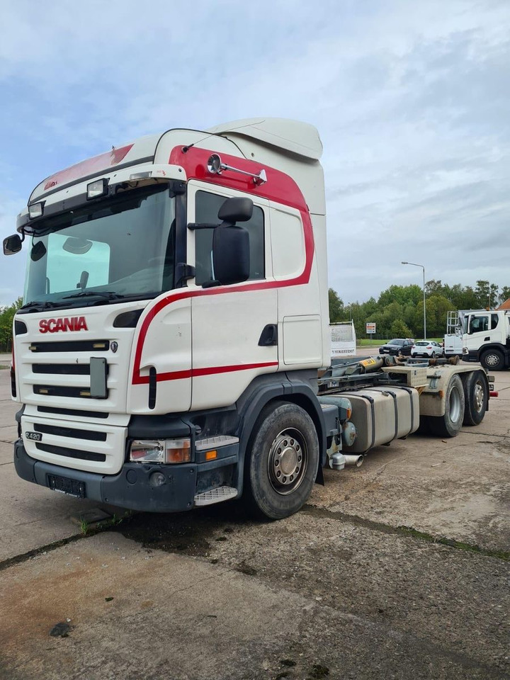 Scania R420/6x2/Klima/B-L/Motorschaden - Camião polibenne: foto 1 Scania R420/6x2/Klima/B-L/Motorschaden - Camião polibenne: foto 1
