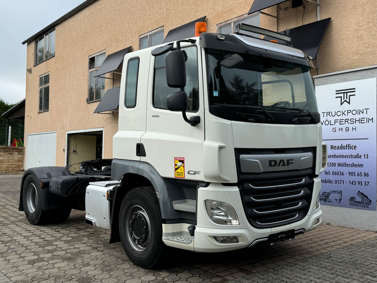 DAF CF 450 FT/Nebenantrieb/Bett/EUR6 - Tractor: foto 1 DAF CF 450 FT/Nebenantrieb/Bett/EUR6 - Tractor: foto 1
