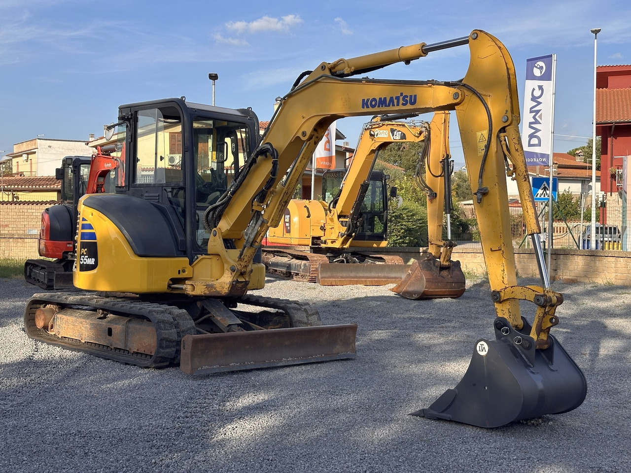 KOMATSU PC55MR-3 - Mini escavadeira: foto 1 KOMATSU PC55MR-3 - Mini escavadeira: foto 1