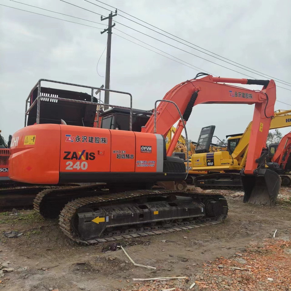 HITACHI ZX240 - Escavadora de rastos: foto 1 HITACHI ZX240 - Escavadora de rastos: foto 1