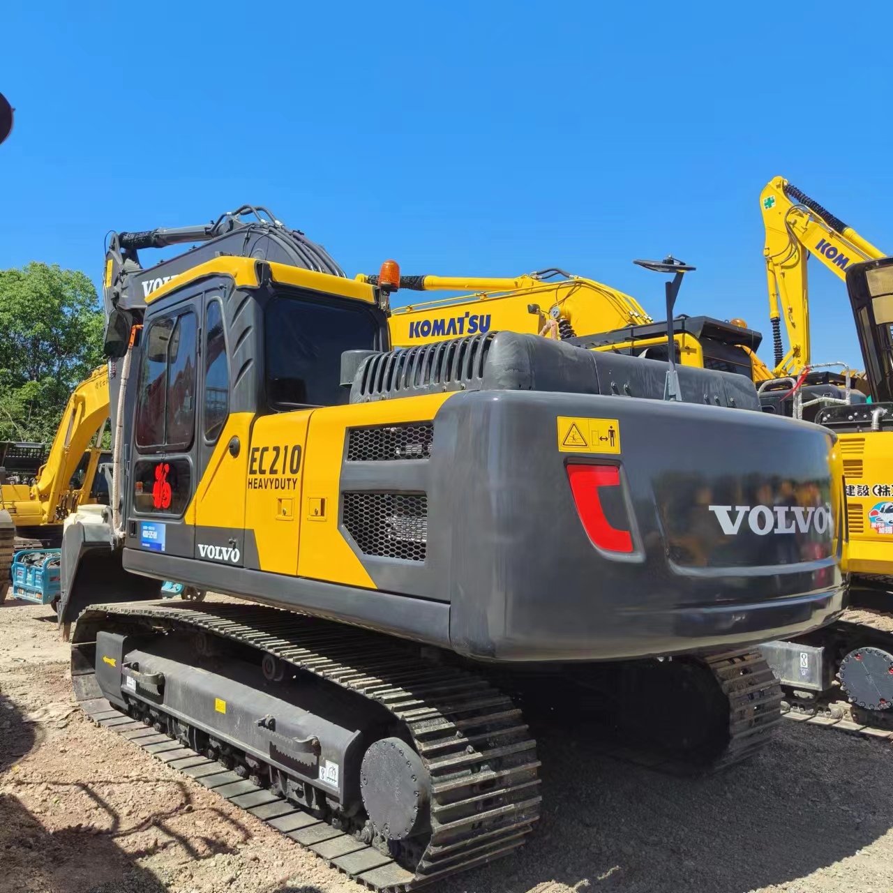 Escavadora de rastos VOLVO EC210: foto 10