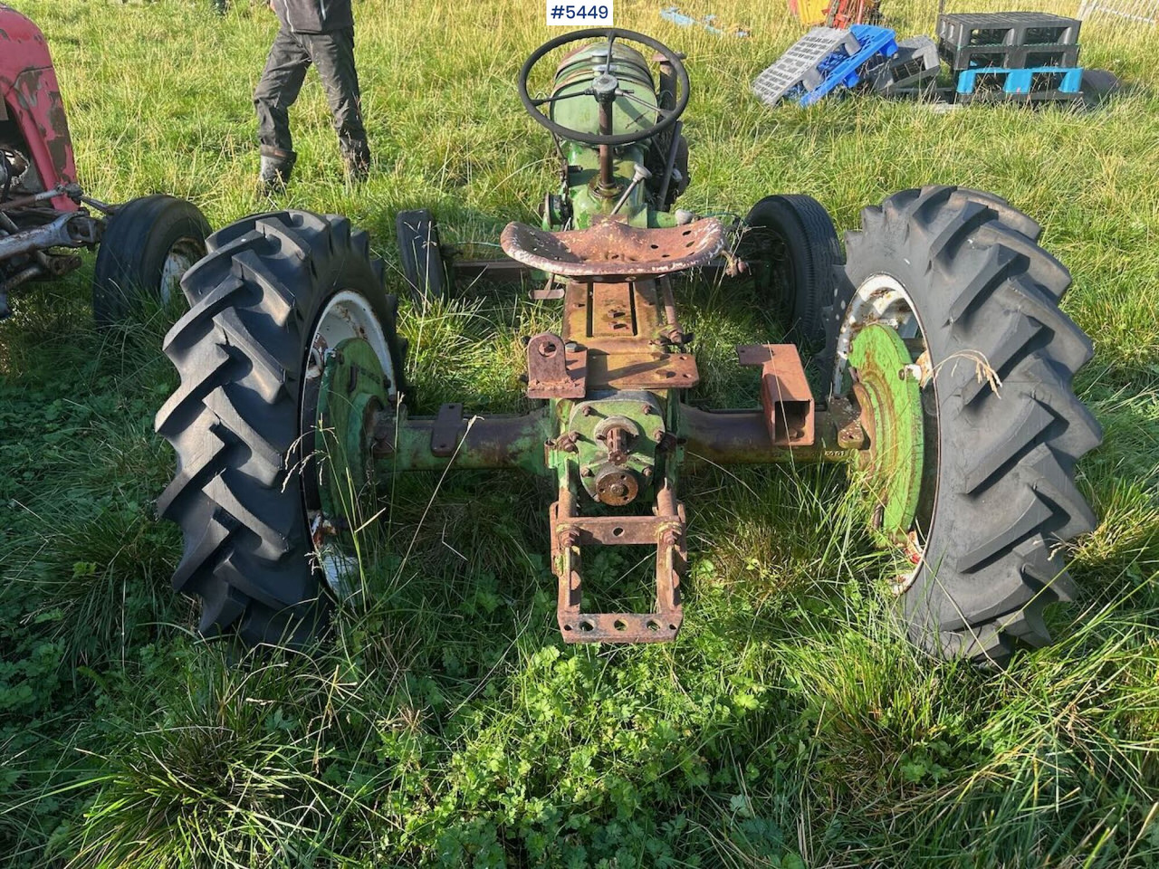 Leasing de  1950 Holder B10/D veteran tractor. Rep object. 1950 Holder B10/D veteran tractor. Rep object.: foto 6