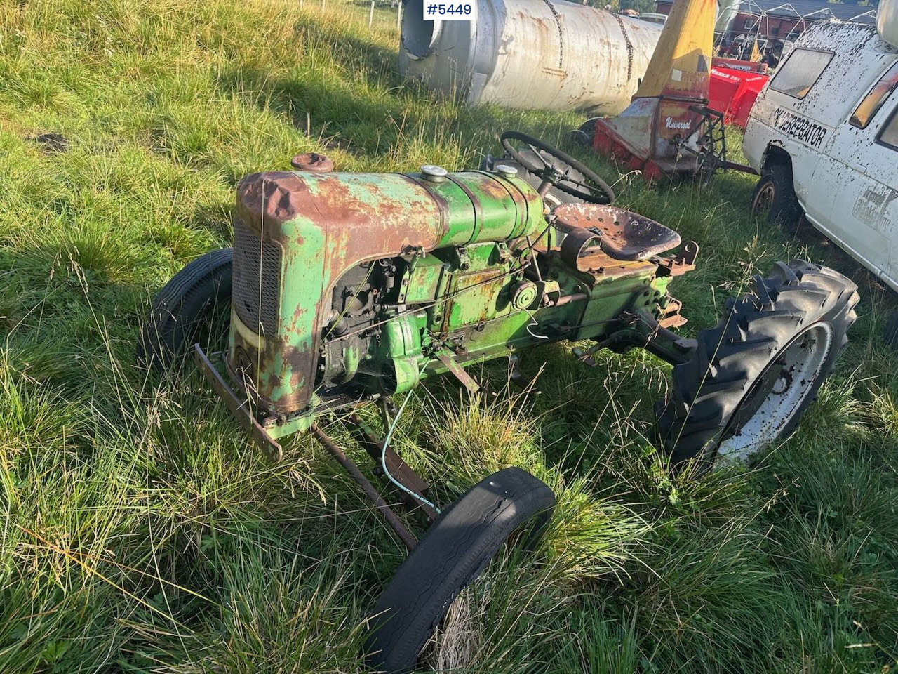 Leasing de  1950 Holder B10/D veteran tractor. Rep object. 1950 Holder B10/D veteran tractor. Rep object.: foto 8