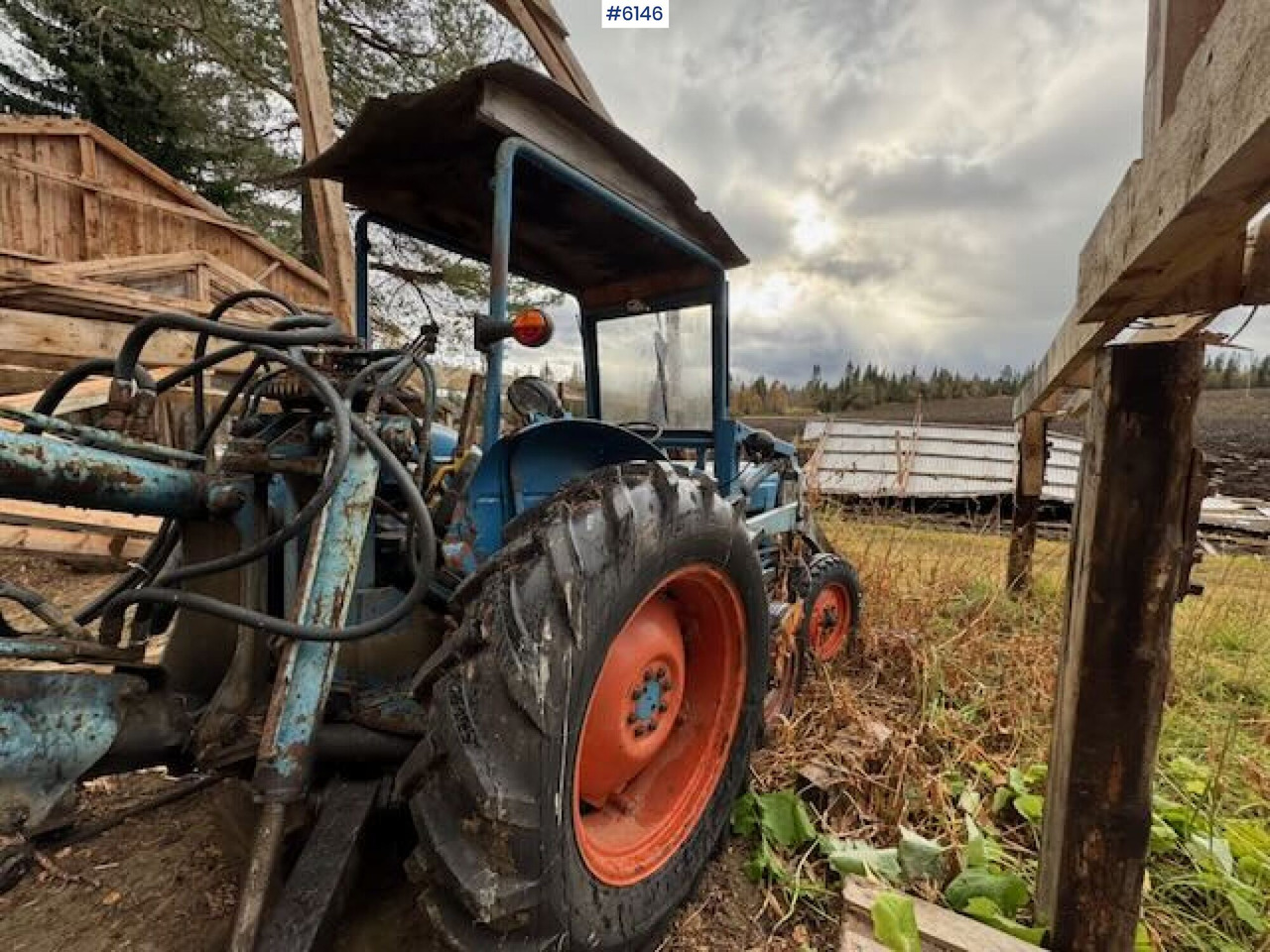 1962 Fordson Dexta with Hamjern backhoe attachment - Trator: foto 5 1962 Fordson Dexta with Hamjern backhoe attachment - Trator: foto 5