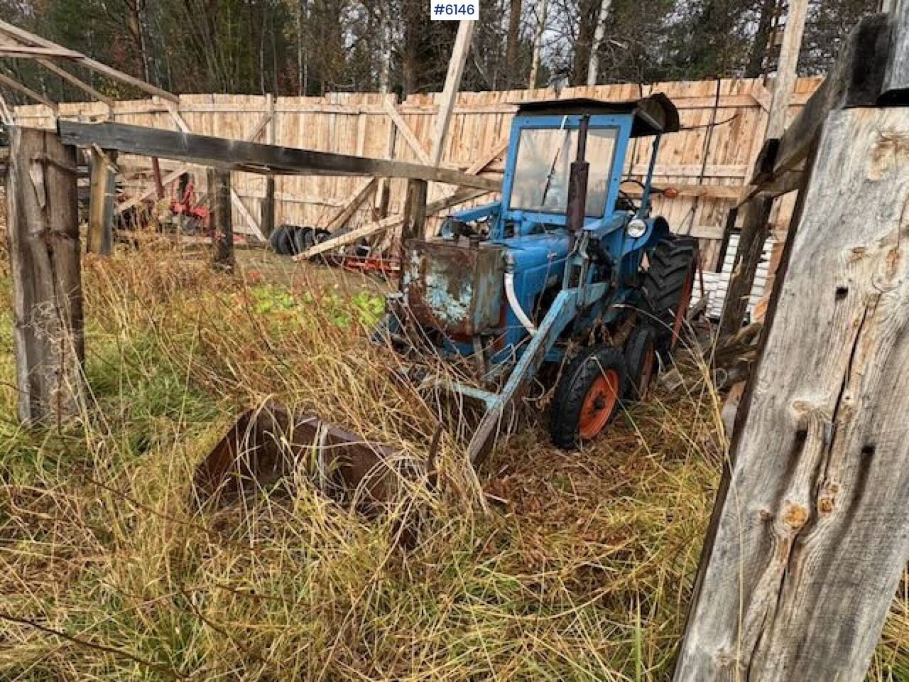 1962 Fordson Dexta with Hamjern backhoe attachment - Trator: foto 3 1962 Fordson Dexta with Hamjern backhoe attachment - Trator: foto 3