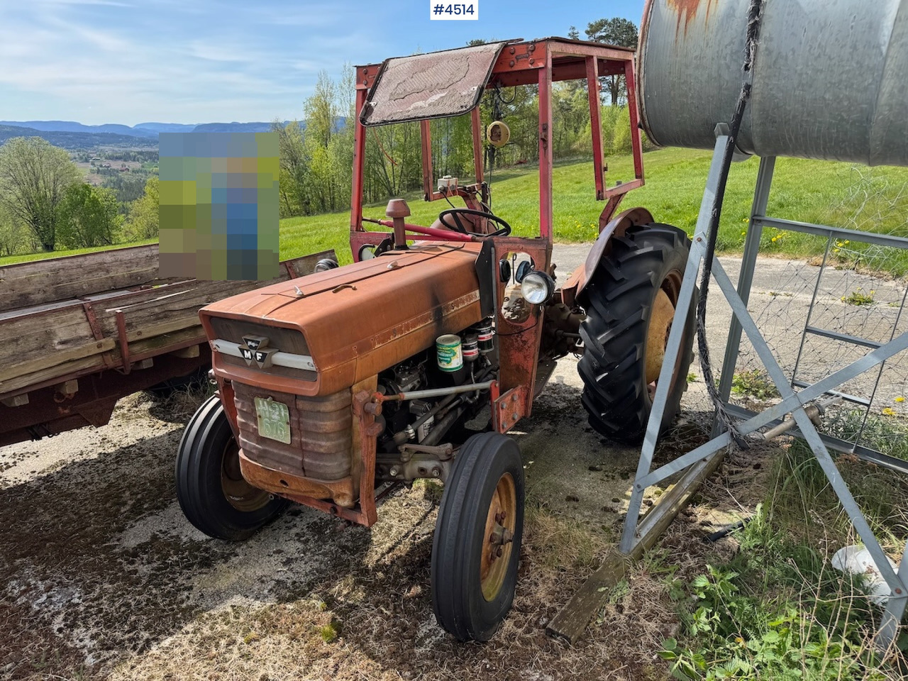 1968 Massey Ferguson 133 - Trator: foto 3 1968 Massey Ferguson 133 - Trator: foto 3