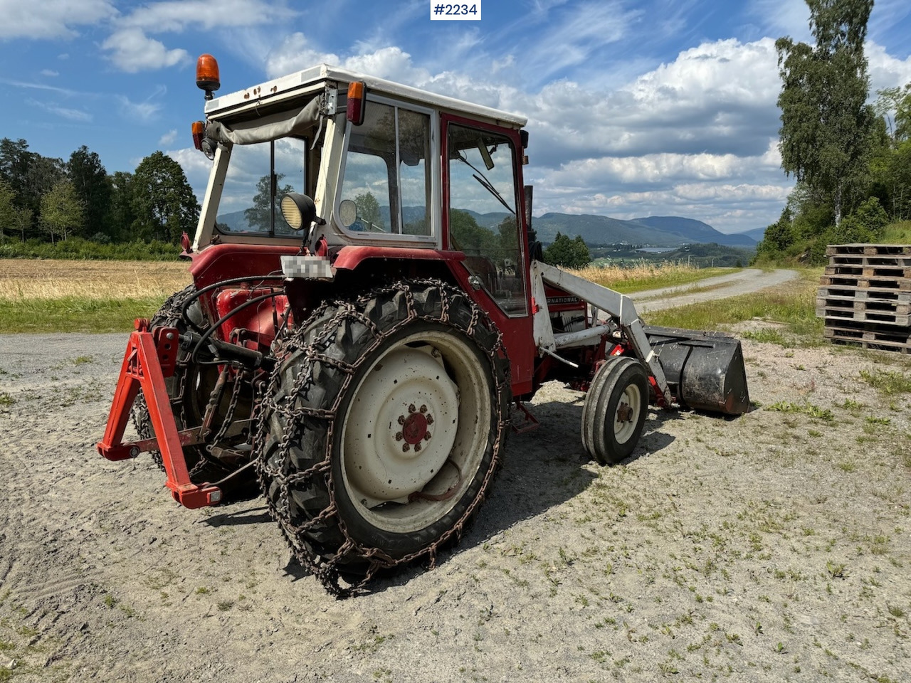 1973 International Harvester 454 w/front loader. - Trator: foto 5 1973 International Harvester 454 w/front loader. - Trator: foto 5