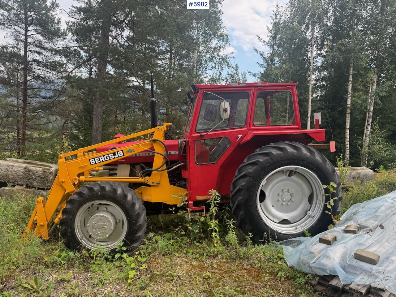 1975 Massey Ferguson 168 4x4 w/ loader - Trator: foto 2 1975 Massey Ferguson 168 4x4 w/ loader - Trator: foto 2