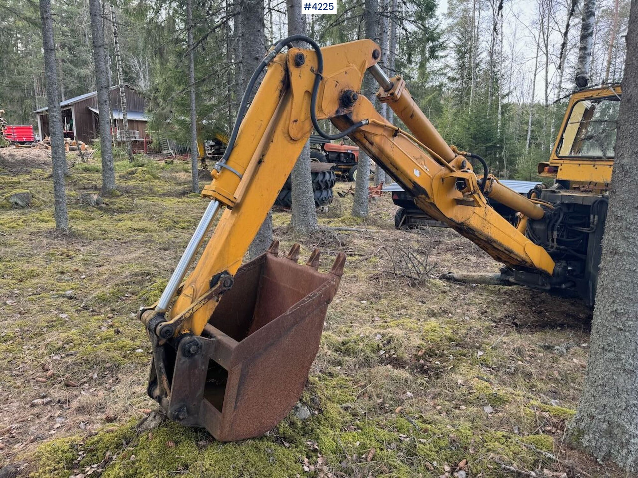 Trator 1978 Volvo 650 Traktorgraver m/ 4 skuffer: foto 17