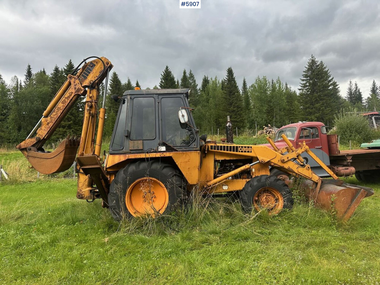 1979 CASE 580 backhoe. REP.OBJECT. WATCH VIDEO. - Trator: foto 2 1979 CASE 580 backhoe. REP.OBJECT. WATCH VIDEO. - Trator: foto 2