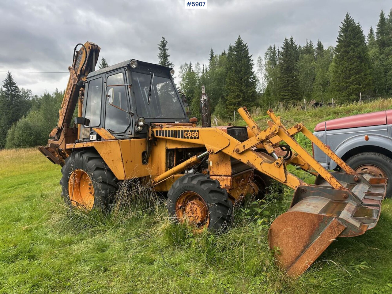 1979 CASE 580 backhoe. REP.OBJECT. WATCH VIDEO. - Trator: foto 1 1979 CASE 580 backhoe. REP.OBJECT. WATCH VIDEO. - Trator: foto 1