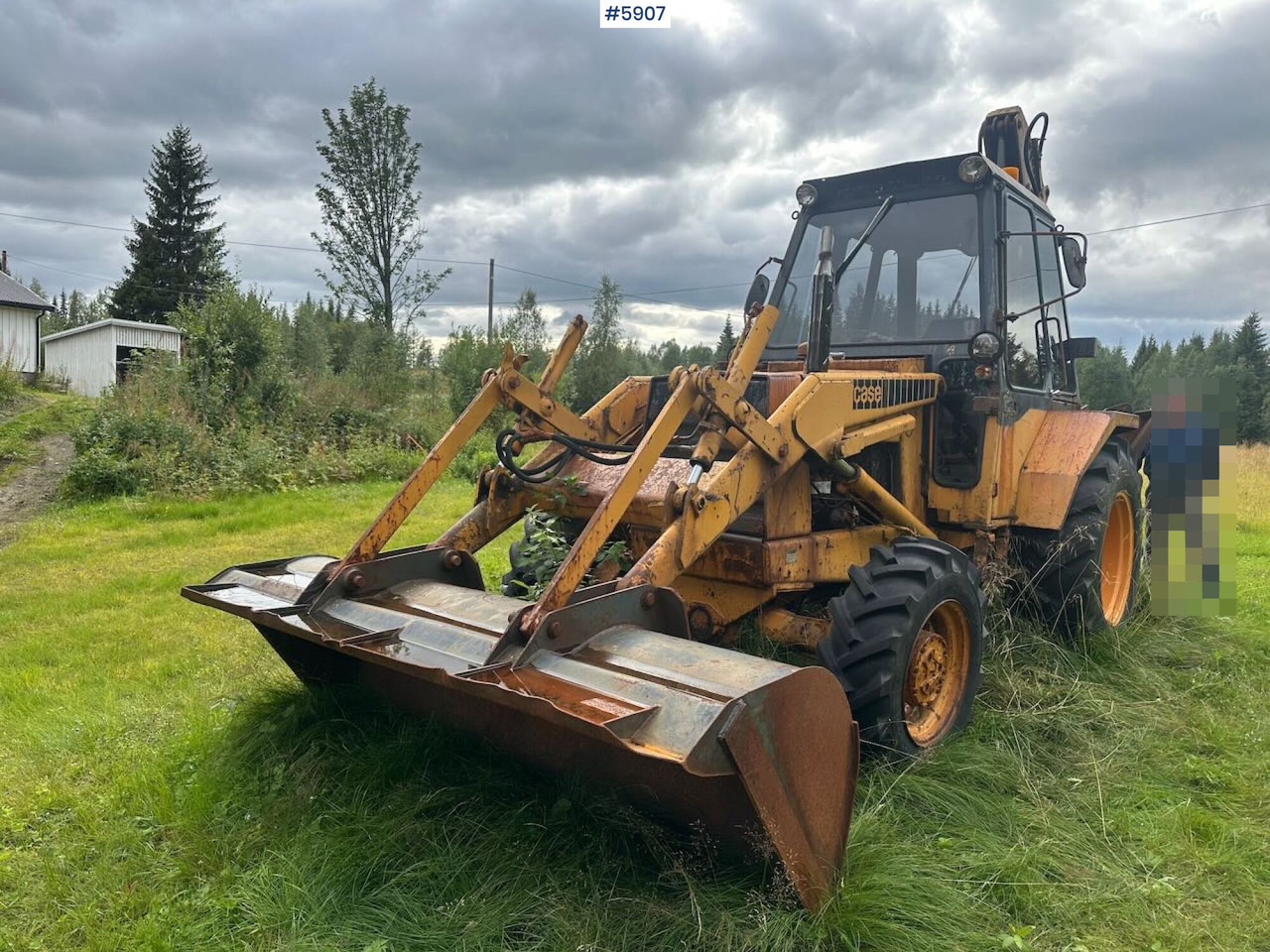 1979 CASE 580 backhoe. REP.OBJECT. WATCH VIDEO. - Trator: foto 5 1979 CASE 580 backhoe. REP.OBJECT. WATCH VIDEO. - Trator: foto 5