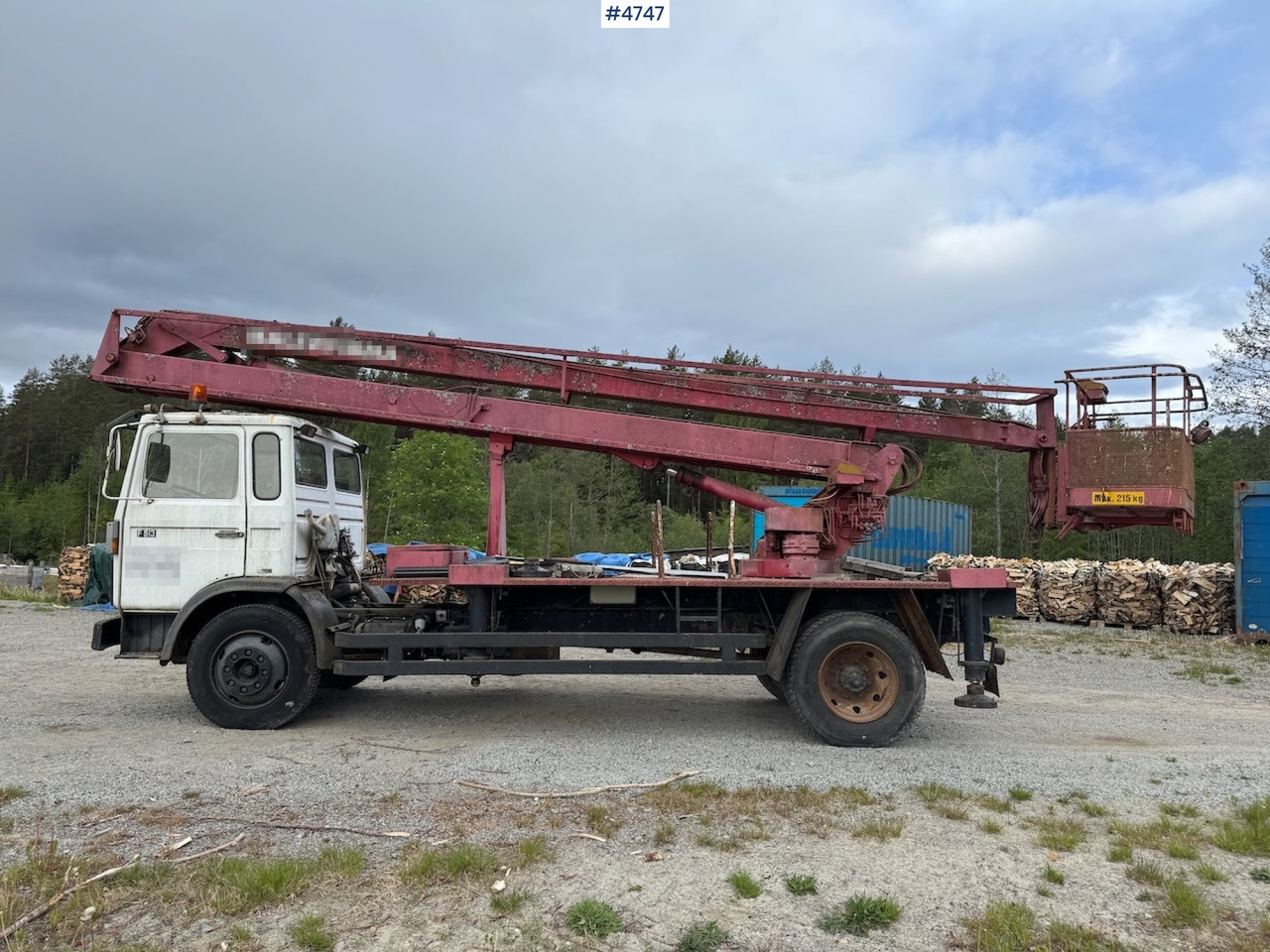 1979 Volvo F 613 w/lift - Caminhão com plataforma aérea: foto 2 1979 Volvo F 613 w/lift - Caminhão com plataforma aérea: foto 2