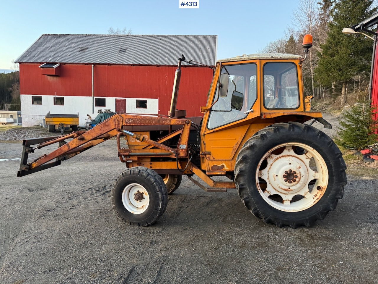 1980 Valmet 602 m/ frontlaster - Trator: foto 2 1980 Valmet 602 m/ frontlaster - Trator: foto 2