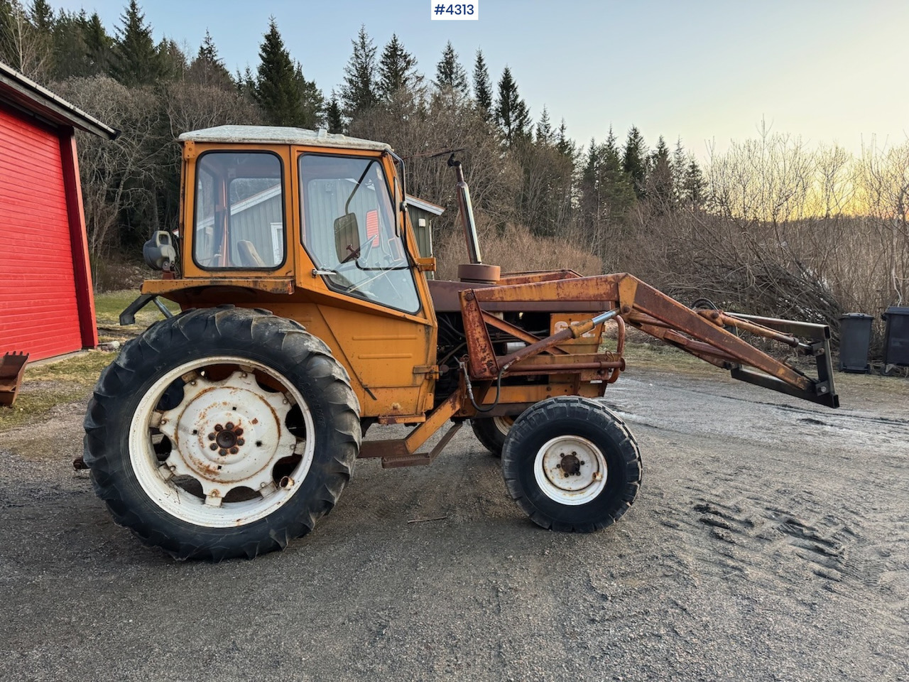 1980 Valmet 602 m/ frontlaster - Trator: foto 4 1980 Valmet 602 m/ frontlaster - Trator: foto 4