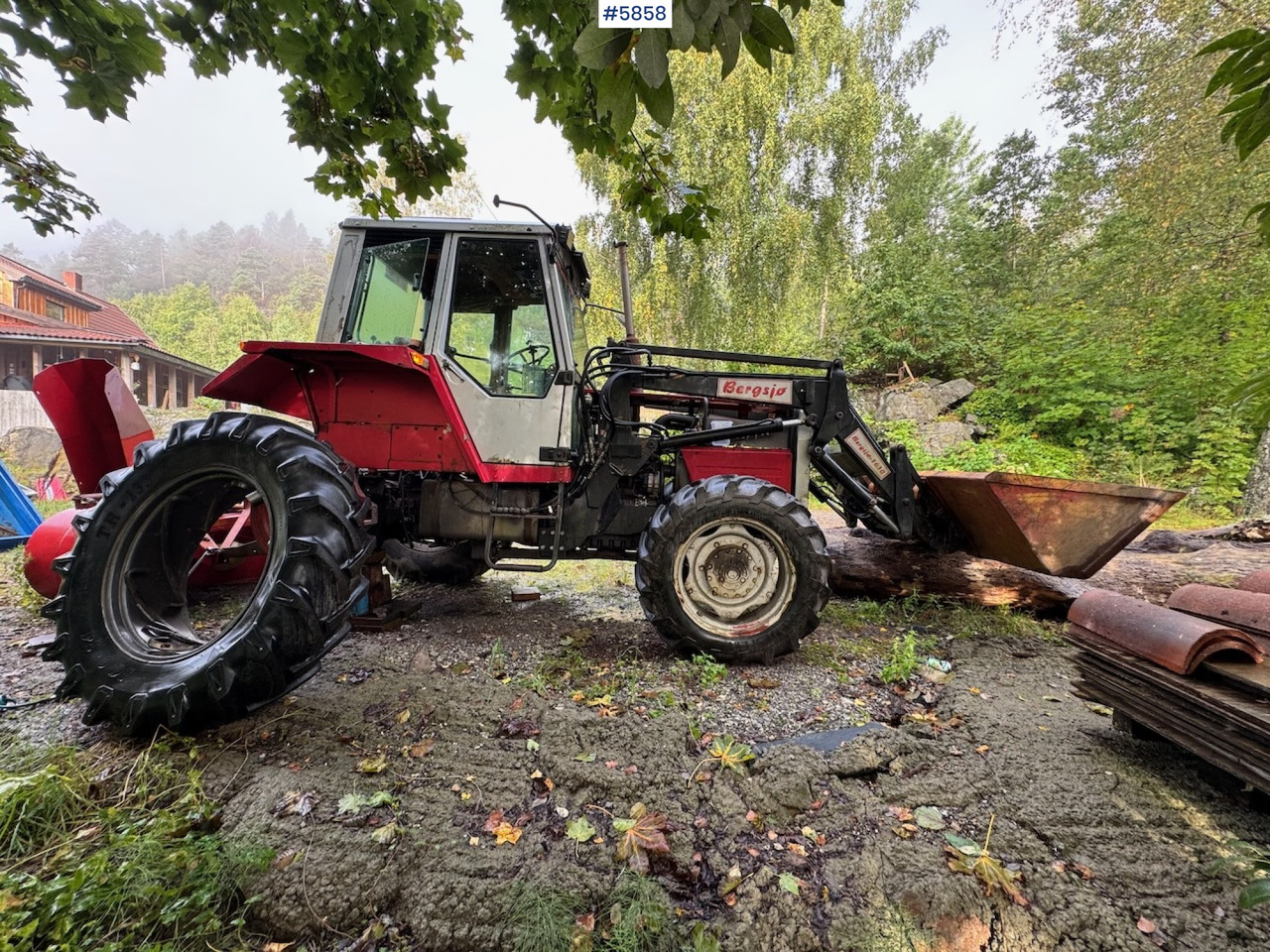 1983 Massey Ferguson 690 with front loader - Trator: foto 3 1983 Massey Ferguson 690 with front loader - Trator: foto 3