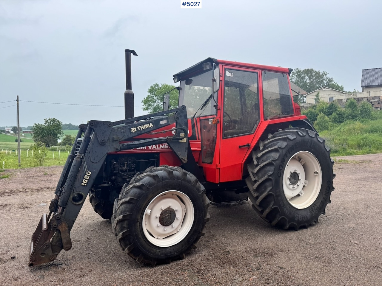 1985 Volvo Valmet 805 Turbo 4x4 w/ Front loader - Trator: foto 1 1985 Volvo Valmet 805 Turbo 4x4 w/ Front loader - Trator: foto 1