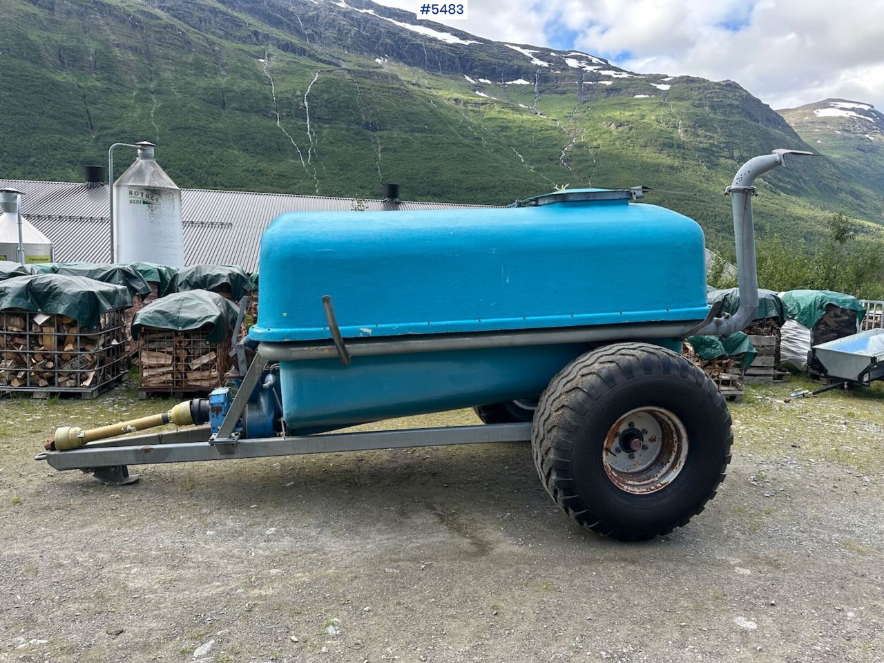 1986 Reime Slurry tanker. 6550 liter. - Cisterna de chorume: foto 3 1986 Reime Slurry tanker. 6550 liter. - Cisterna de chorume: foto 3