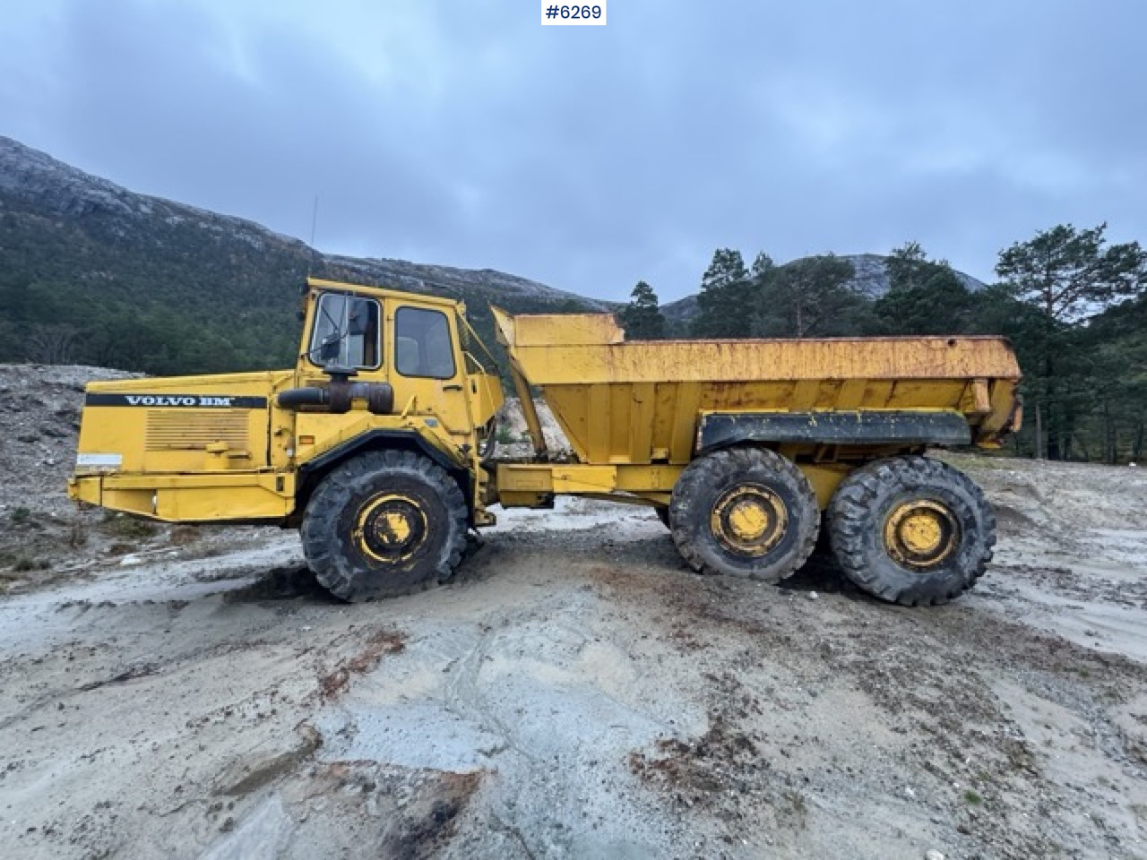 1986 Volvo BM 5350B 6x6 with Overhauled Engine – SEE VIDEO! - Caminhão articulado: foto 1 1986 Volvo BM 5350B 6x6 with Overhauled Engine – SEE VIDEO! - Caminhão articulado: foto 1