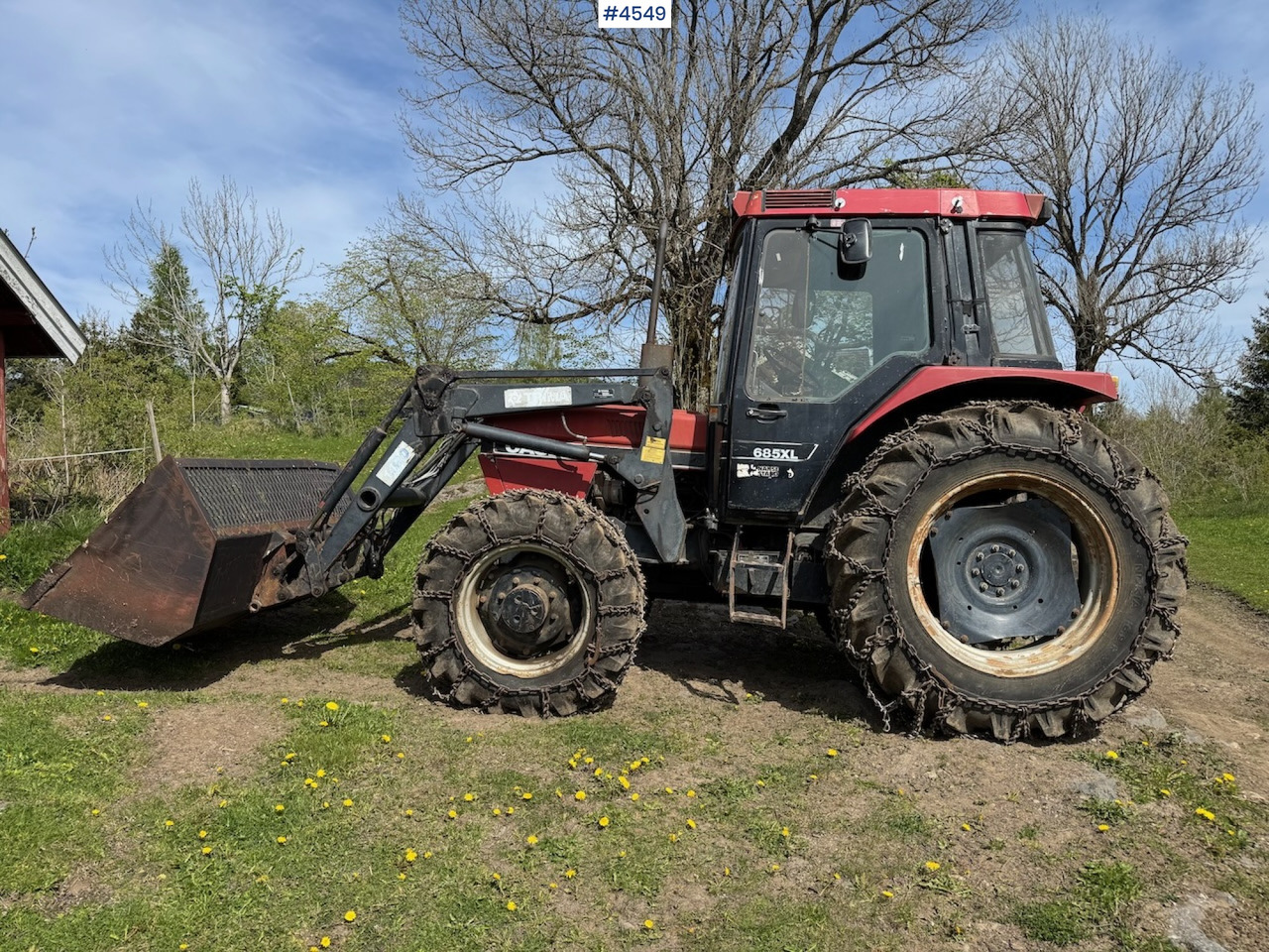 1987 Case 685 XL w/front loader. - Trator: foto 2 1987 Case 685 XL w/front loader. - Trator: foto 2